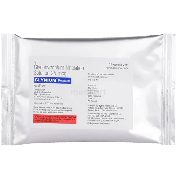 glynium 25mcg respules 2 ml